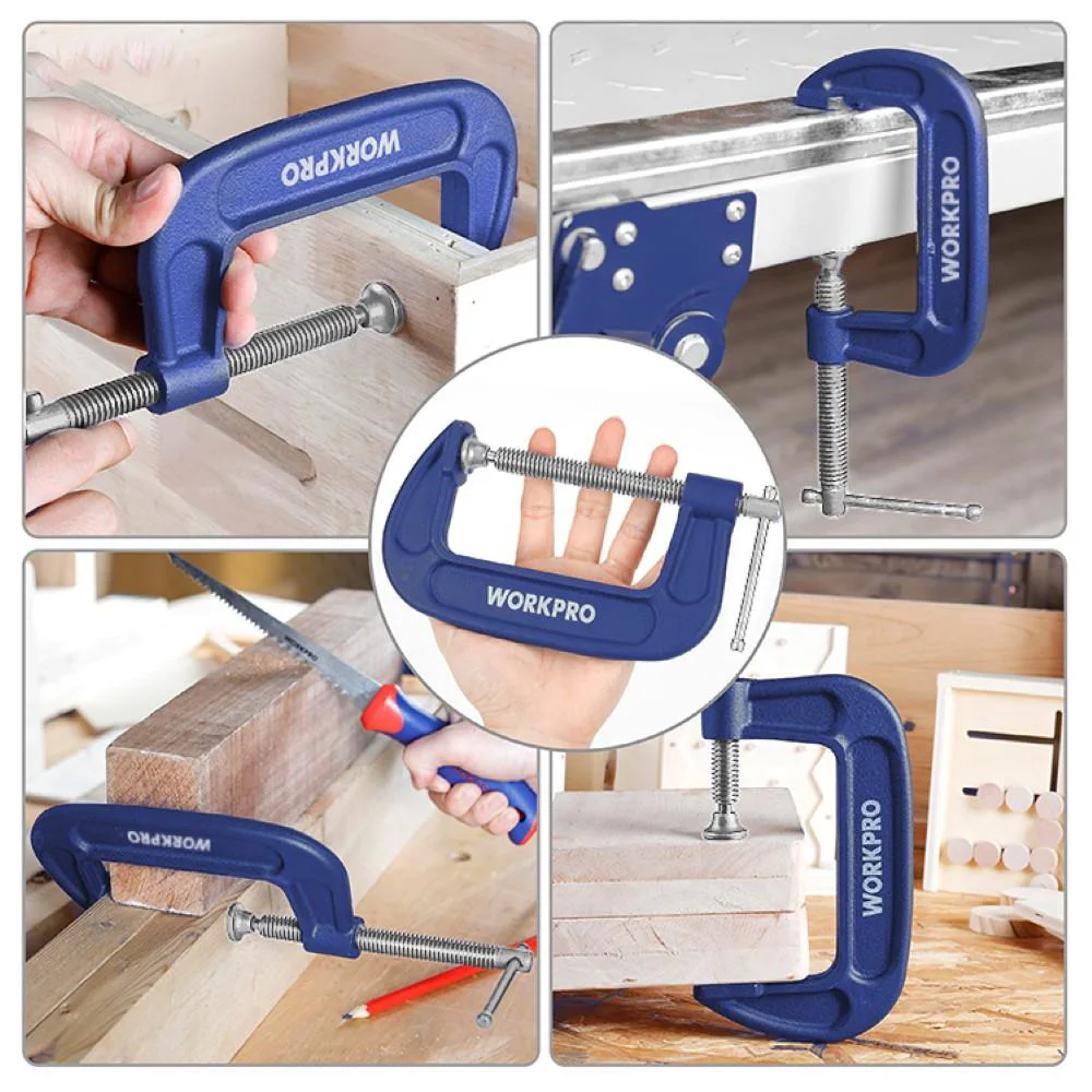 WORKPRO WP232017 50mm G Tipi İşkence WORKPRO WP232017 50mm G Tipi İşkence