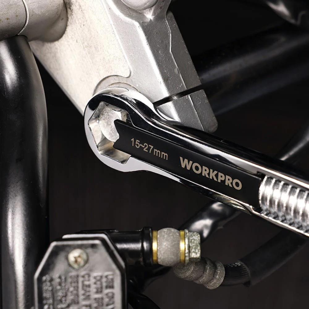 WORKPRO WP272016 5/27mm CR-V Üniversal Ayarlanabilir Çift Başlı Anahtar WORKPRO WP272016 5/27mm CR-V Üniversal Ayarlanabilir Çift Başlı Anahtar