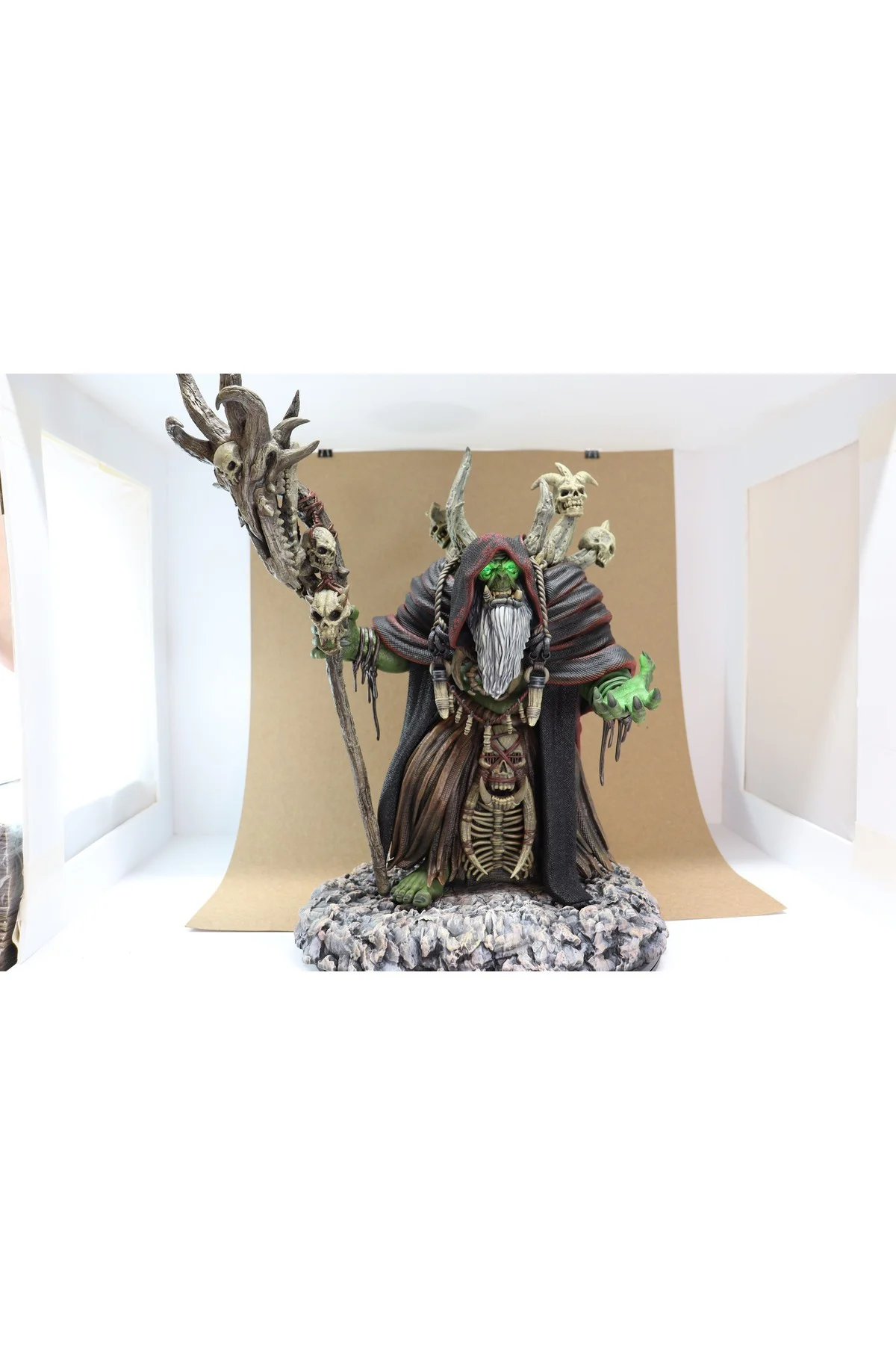 World Of Warcraft Gul'dan Figür WOW Gul'dan Obje 25CM Büyük Boy
