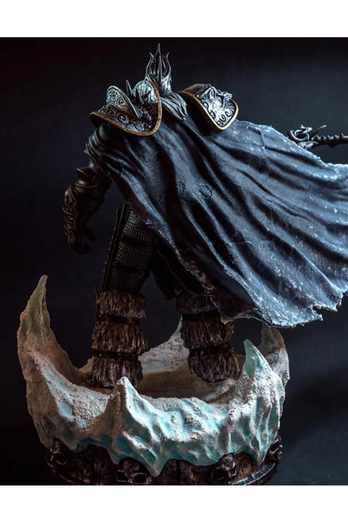 World of Warcraft Lich King Figür WOW Lich King Dekoratif Obje 25CM Büyük Boy