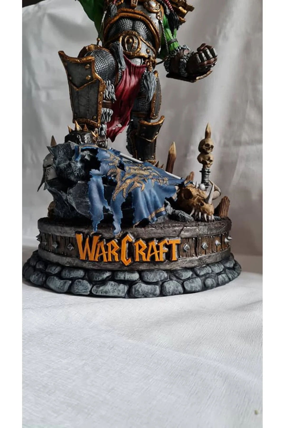 World Of Warcraft Thrall Figür WOW Thrall Warchief Obje 25CM Büyük Boy
