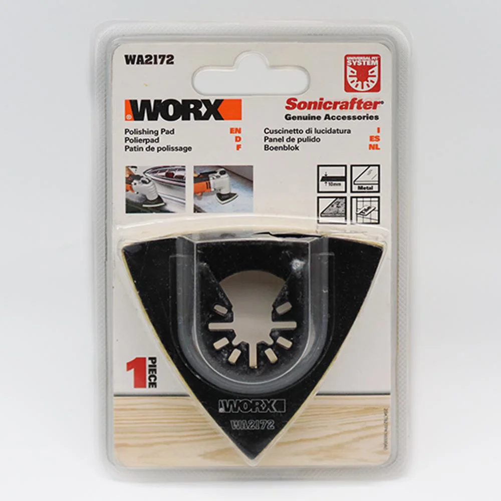 WORX WA2172 Çok Amaçlı Raspalama Makinası İçin 75x75mm Universal Parlatma Keçesi WORX WA2172 Çok Amaçlı Raspalama Makinası İçin 75x75mm Universal Parlatma Keçesi