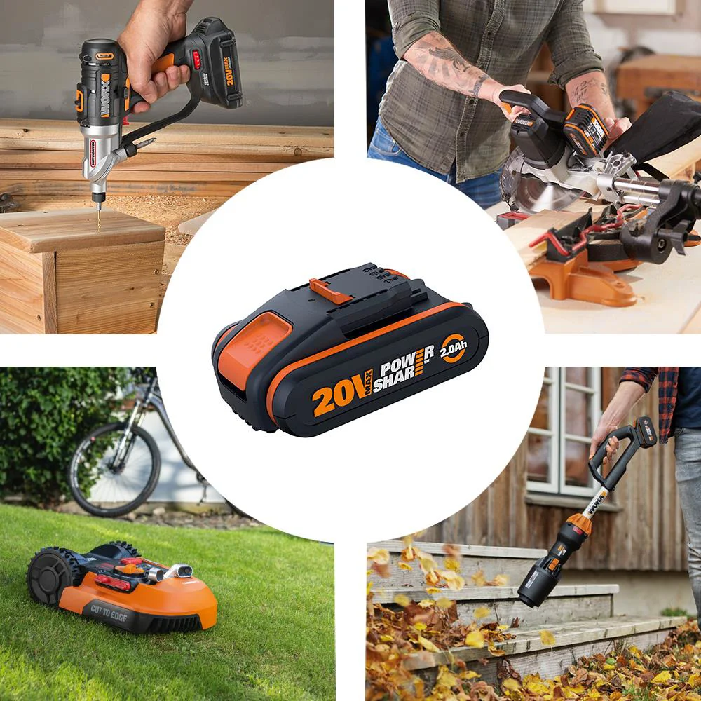 WORX WA3880 20Volt Li-ion PowerShare Akü Şarj Cihazı WORX WA3880 20Volt Li-ion PowerShare Akü Şarj Cihazı