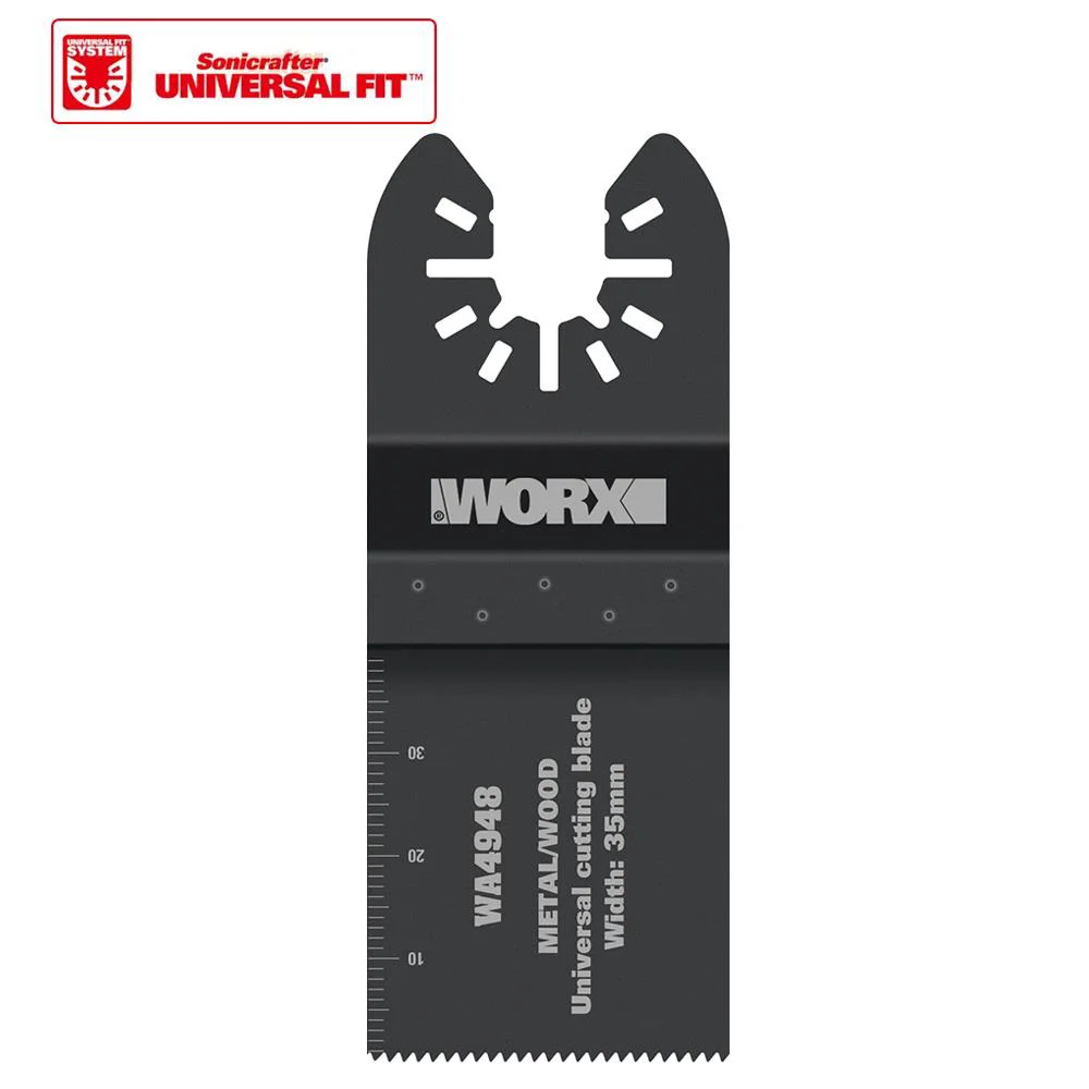 WORX WA4948 Çok Amaçlı Raspalama Makinası İçin 35x40mm Ahşap, Fiberglas, PVC Universal Kesme Bıçağı WORX WA4948 Çok Amaçlı Raspalama Makinası İçin 35x40mm Ahşap, Fiberglas, PVC Universal Kesme Bıçağı