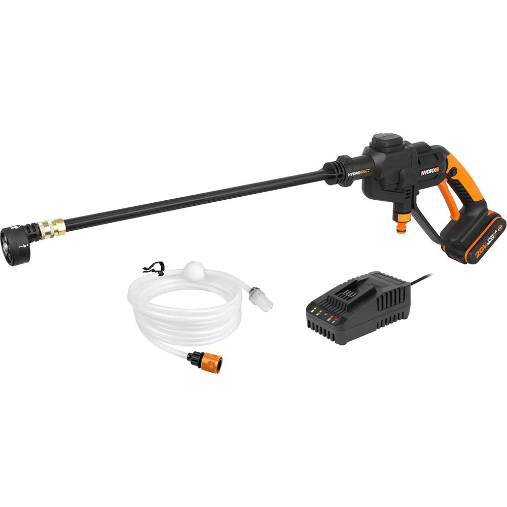 WORX WG620E 20Volt 2.0Ah. Li-ion 24 Bar Basınçlı Yıkama Tabancası WORX WG620E 20Volt 2.0Ah. Li-ion 24 Bar Basınçlı Yıkama Tabancası