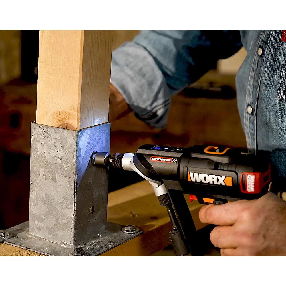 WORX WX177 20Volt/2.0Ah Li-ion Döner Kafa ve Çift Mandrenli Profesyonel Kömürsüz Şarjlı Matkap + 6 Parça Uç WORX WX177 20Volt/2.0Ah Li-ion Döner Kafa ve Çift Mandrenli Profesyonel Kömürsüz Şarjlı Matkap + 6 Parça Uç