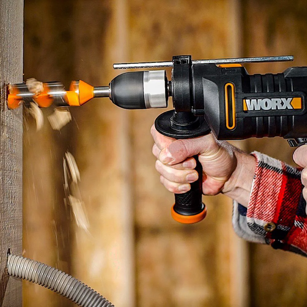WORX WX317.2 600Watt 13mm Profesyonel Darbeli Matkap WORX WX317.2 600Watt 13mm Profesyonel Darbeli Matkap