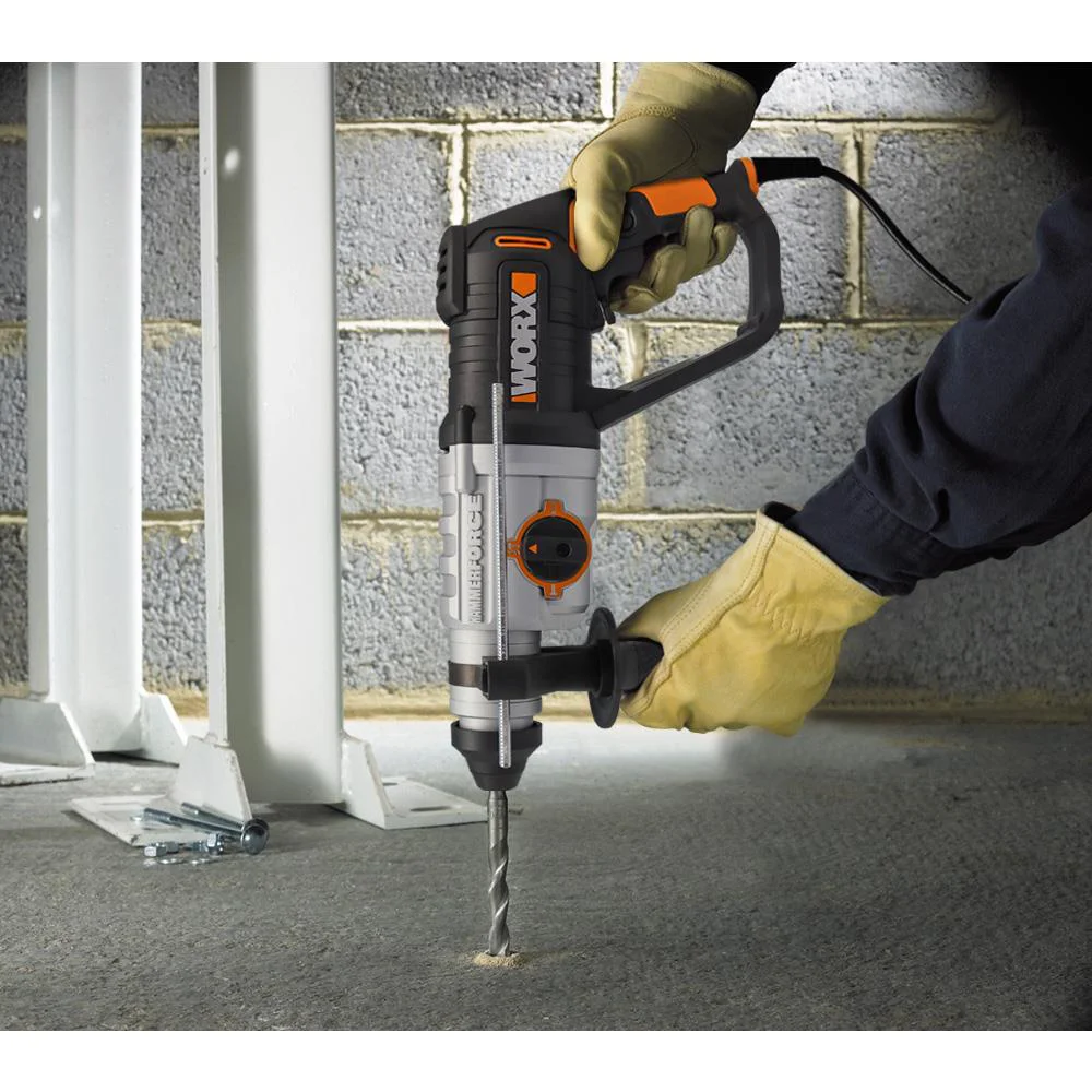 WORX WX339 800Watt 2.5J Profesyonel SDS-Plus Kırıcı/Delici + 4 Adet Uç WORX WX339 800Watt 2.5J Profesyonel SDS-Plus Kırıcı/Delici + 4 Adet Uç