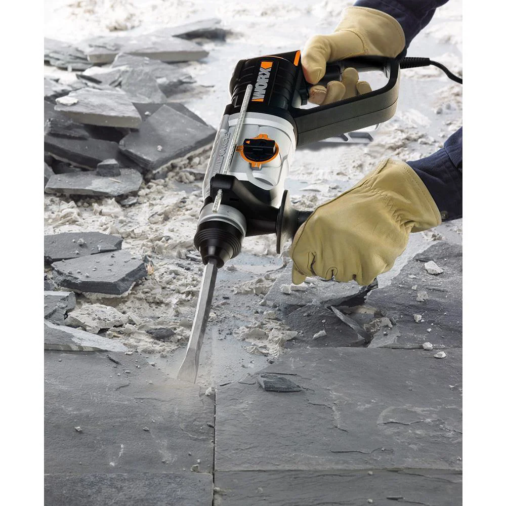 WORX WX339 800Watt 2.5J Profesyonel SDS-Plus Kırıcı/Delici + 4 Adet Uç WORX WX339 800Watt 2.5J Profesyonel SDS-Plus Kırıcı/Delici + 4 Adet Uç