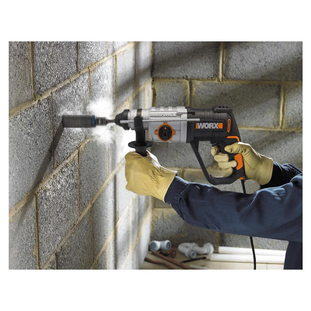 WORX WX339 800Watt 2.5J Profesyonel SDS-Plus Kırıcı/Delici + 4 Adet Uç WORX WX339 800Watt 2.5J Profesyonel SDS-Plus Kırıcı/Delici + 4 Adet Uç