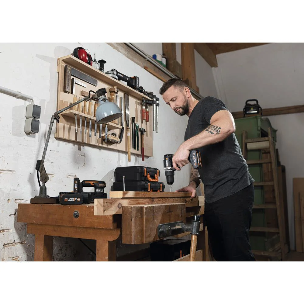WORX WX352.9 20Volt Kömürsüz Profesyonel Şarjlı Darbeli Matkap (Akü Dahil Değildir) WORX WX352.9 20Volt Kömürsüz Profesyonel Şarjlı Darbeli Matkap (Akü Dahil Değildir)