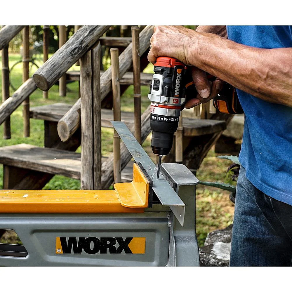 WORX WX354.9C 20Volt/2.0Ah Li-ion Tek Akülü Kömürsüz Profesyonel Darbeli Şarjlı Matkap WORX WX354.9C 20Volt/2.0Ah Li-ion Tek Akülü Kömürsüz Profesyonel Darbeli Şarjlı Matkap