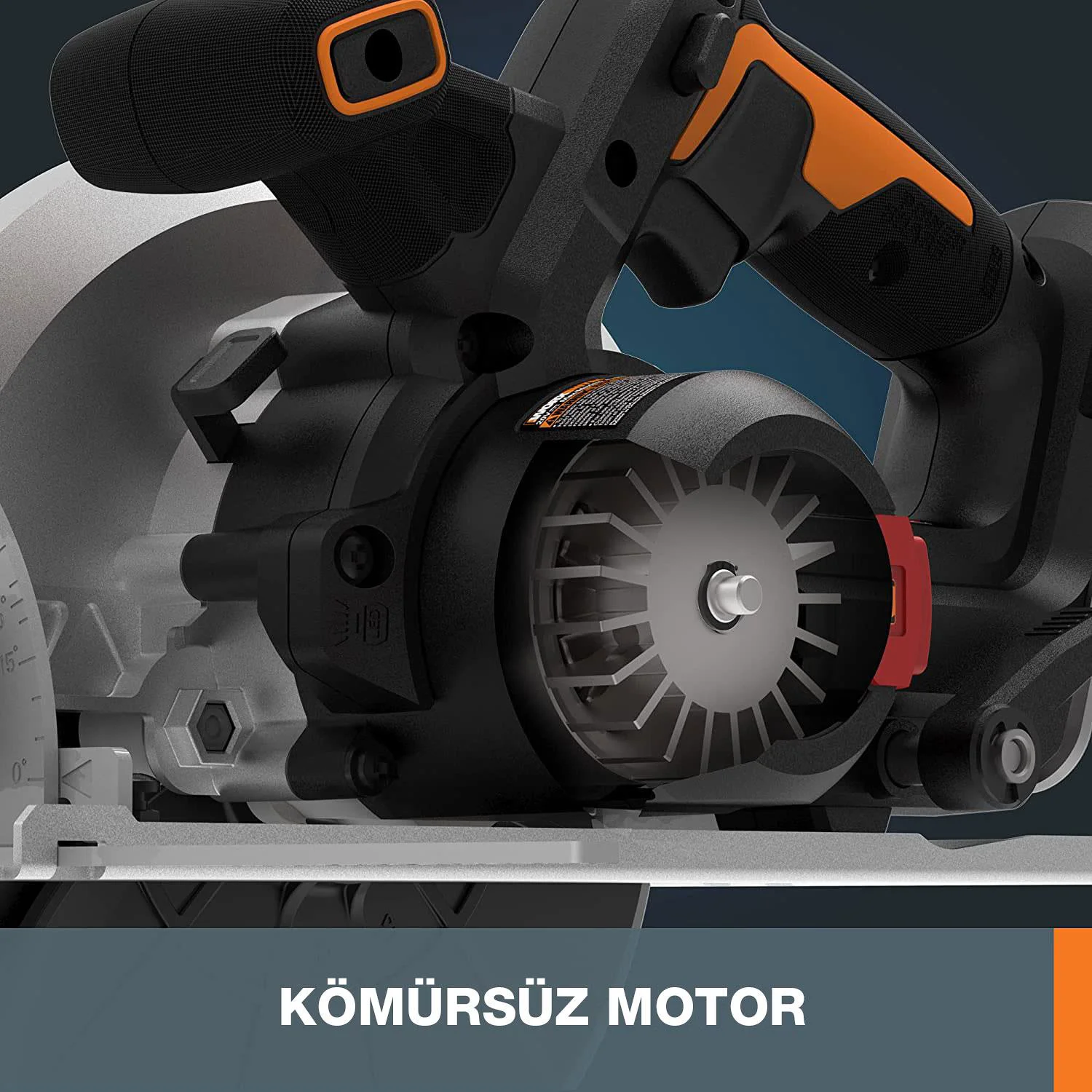 WORX WX520 20Volt 4.0Ah. Li-ion Kömürsüz Profesyonel Daire Testere WORX WX520 20Volt 4.0Ah. Li-ion Kömürsüz Profesyonel Daire Testere