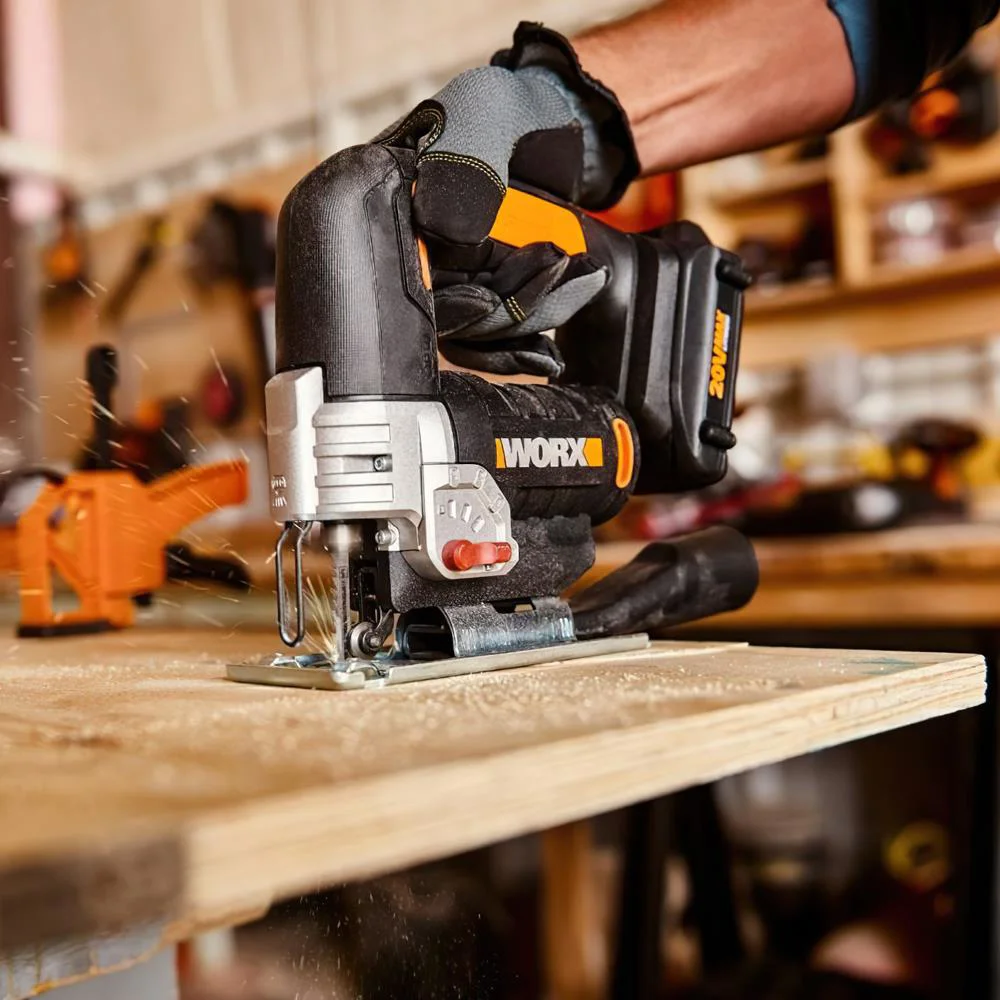 WORX WX543 20Volt 2.0Ah Li-ion Profesyonel Dekupaj Testere WORX WX543 20Volt 2.0Ah Li-ion Profesyonel Dekupaj Testere