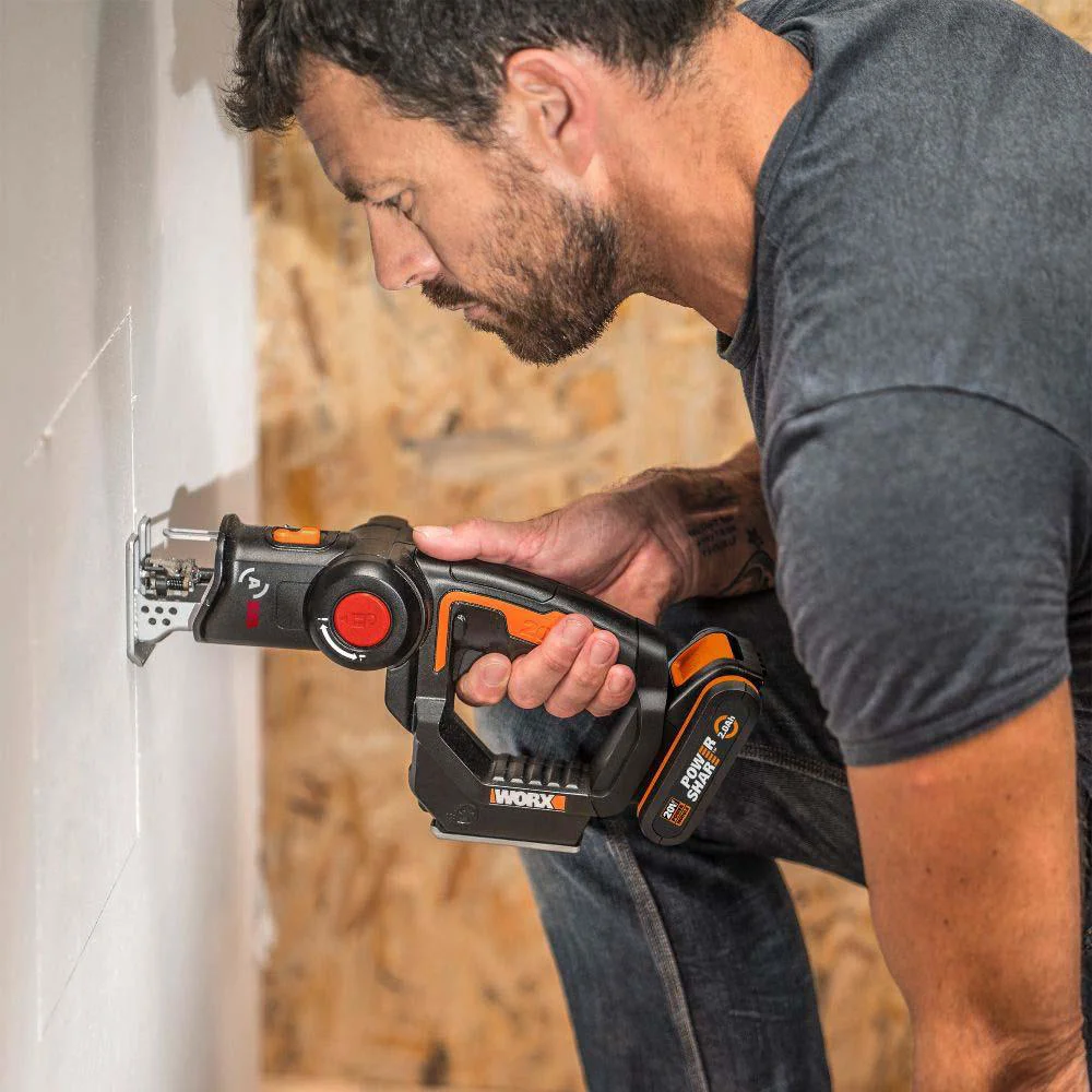 WORX WX550.9 20Volt Profesyonel Dekupaj ve Tilki Kuyruğu Testere (Akü Dahil Değildir) WORX WX550.9 20Volt Profesyonel Dekupaj ve Tilki Kuyruğu Testere (Akü Dahil Değildir)