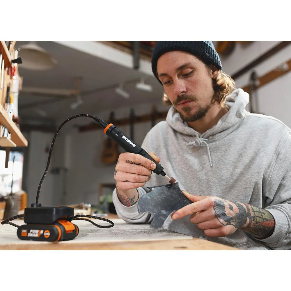 WORX WX739 MAKERX 20Volt 2.0Ah. Kömürsüz Profesyonel Kalem Tipi Devir Ayarlı Gravür Seti + 34 Parça aksesuar WORX WX739 MAKERX 20Volt 2.0Ah. Kömürsüz Profesyonel Kalem Tipi Devir Ayarlı Gravür Seti + 34 Parça aksesuar