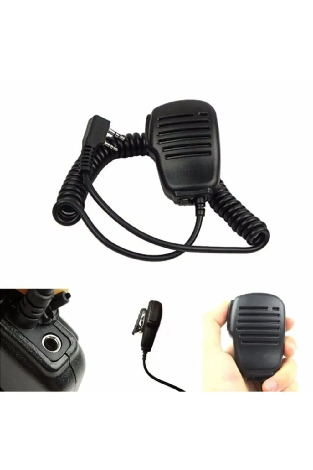 Wouxun Baofeng Wln Zastone Retevis Vb Telsiz Çift Jaklı Yakaya Sa