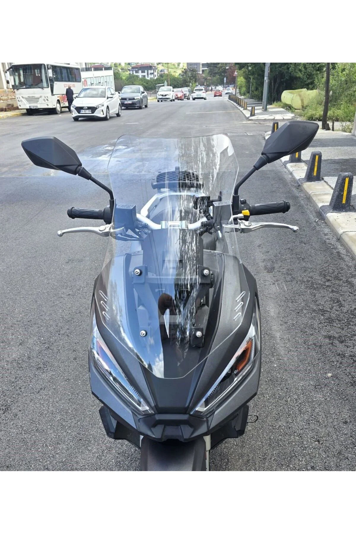 Wow 150 Ön Cam 2023-2026 Model 55cm Şeffaf Renkli 4mm KISA