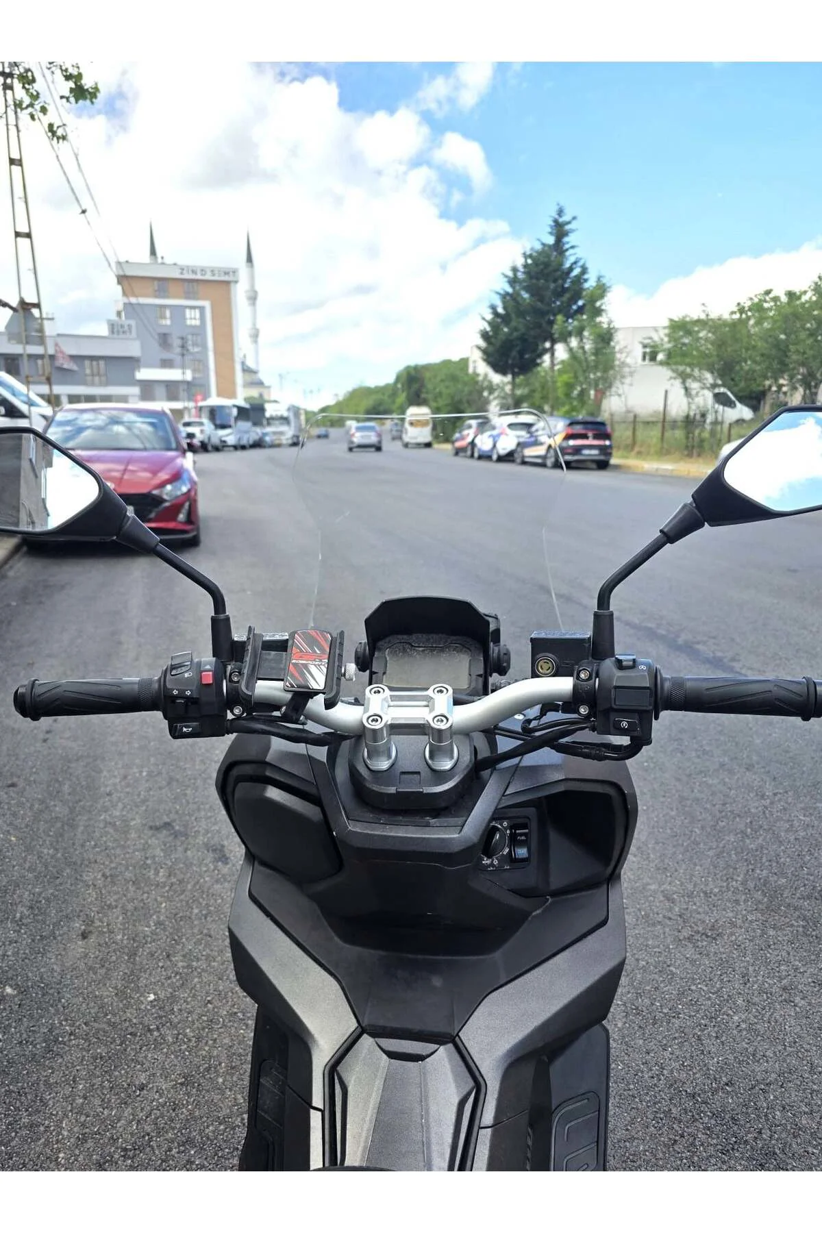 Wow 150 Ön Cam 2023-2026 Model 55cm Şeffaf Renkli 4mm KISA