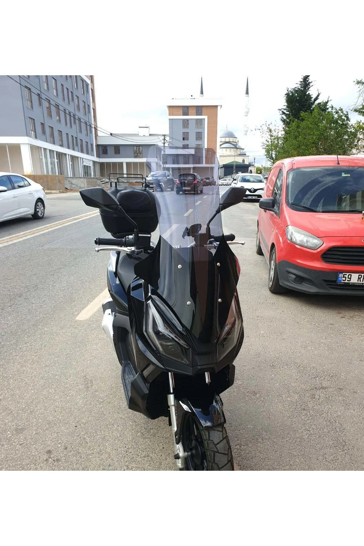 Wow 150 Ön Cam 2023-2026 Model 78cm Füme Renkli 4mm UZUN