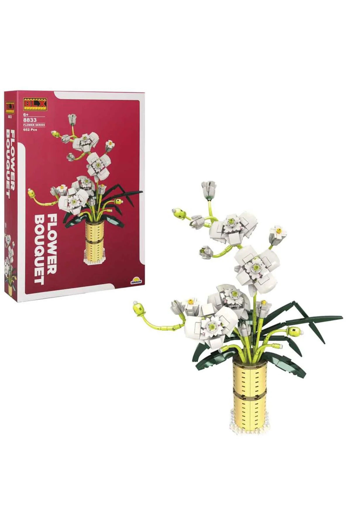 WOW BLX FLOWER SET YAZ ORKİDESİ 625 PRÇ