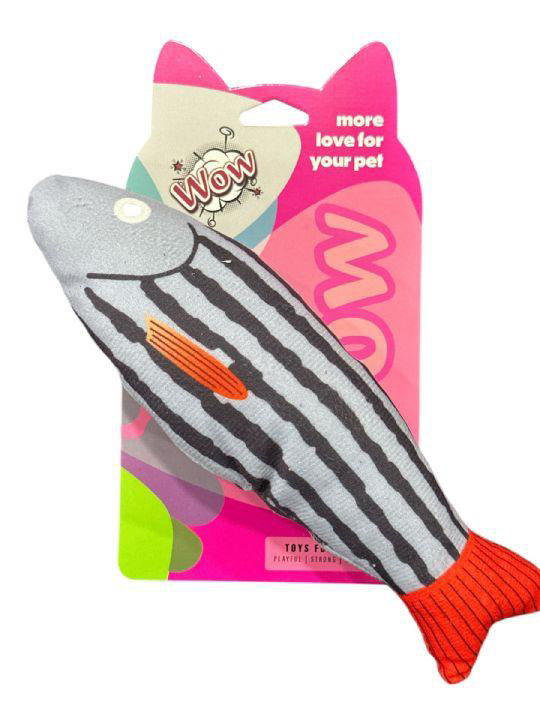 Wow  Kedi Oyuncak Çizgili Balık