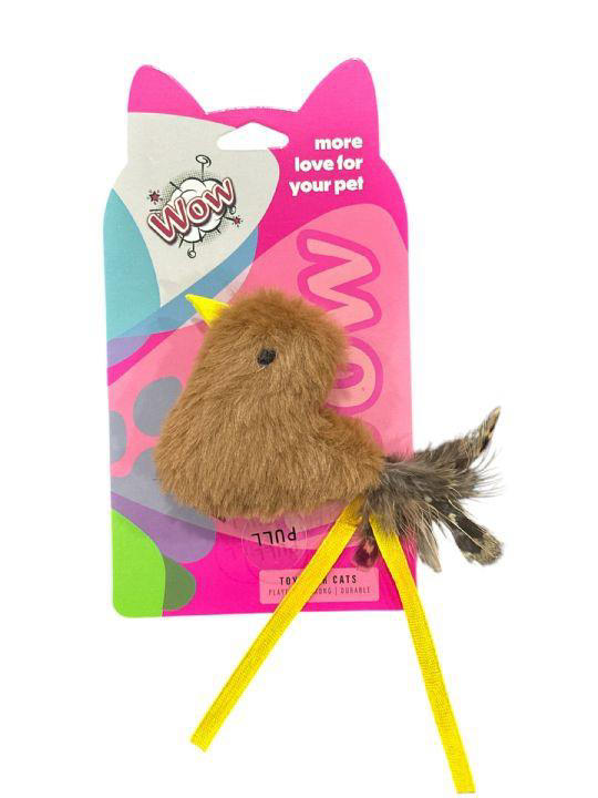 Wow  Kedi Oyuncak Kırpık Kuş Sesli