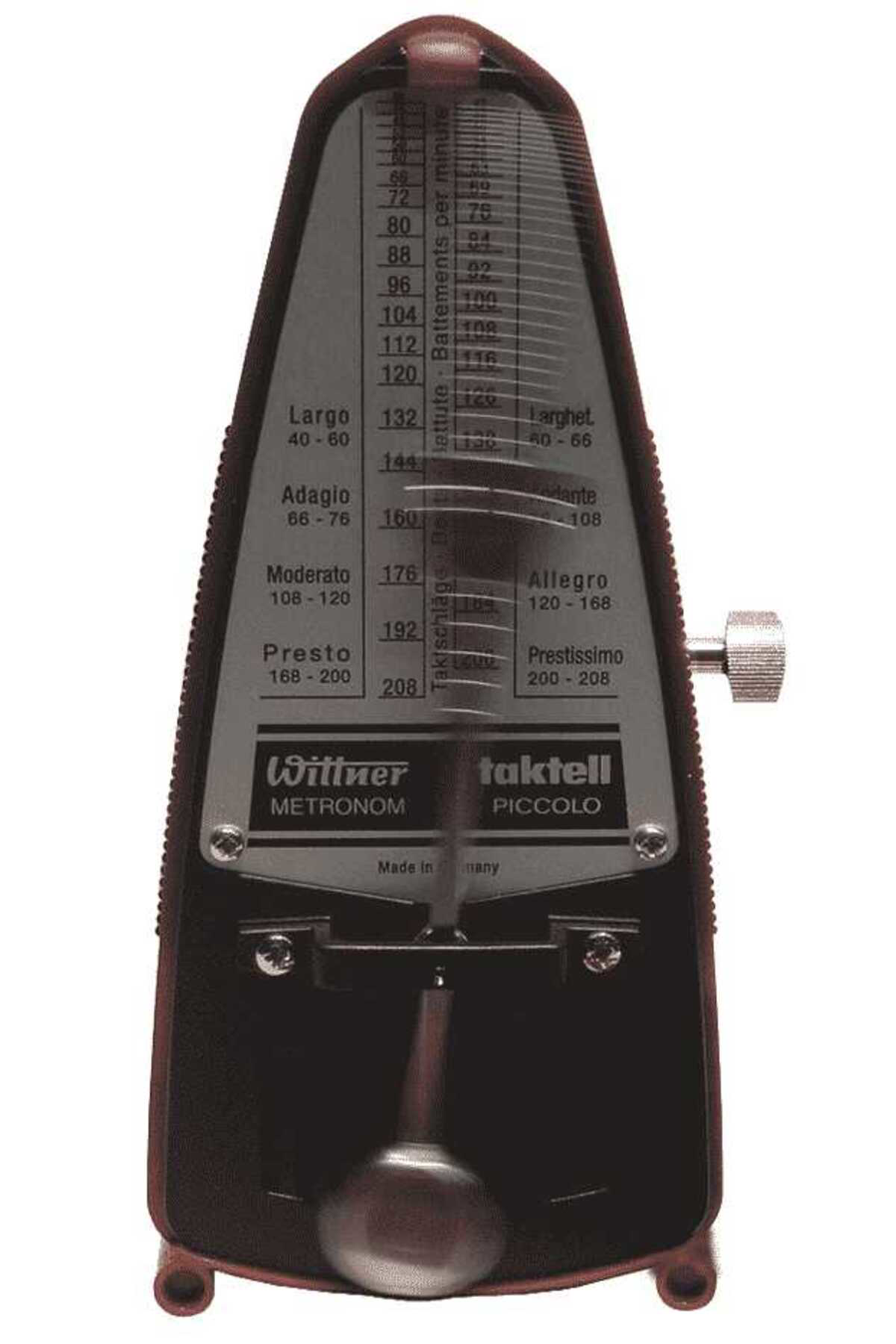 Wittner Wp Metronom Taktell Piccolo Siyah