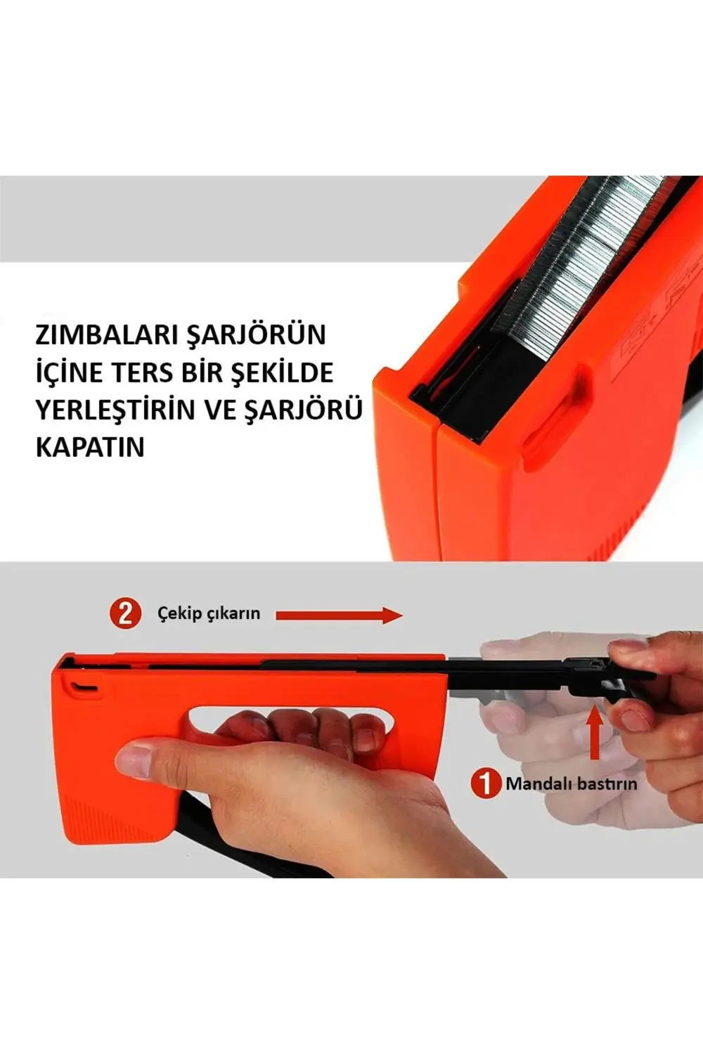 WP223001 6-10MM Mekanik Zımba Tabancası + 800 Adet Zımba