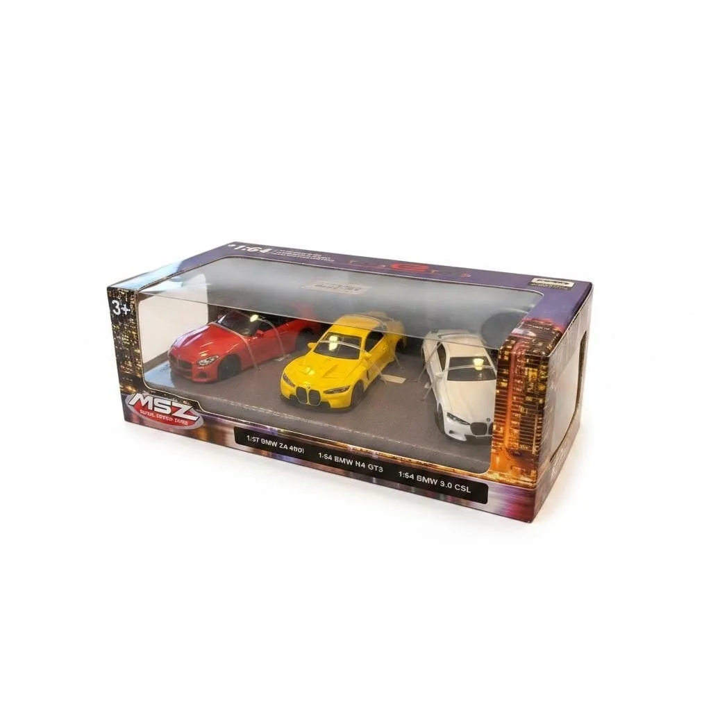 WP6427  1/64 BMW Z4 M40i,BMW M4 GT3,BMW 3.0-EKN