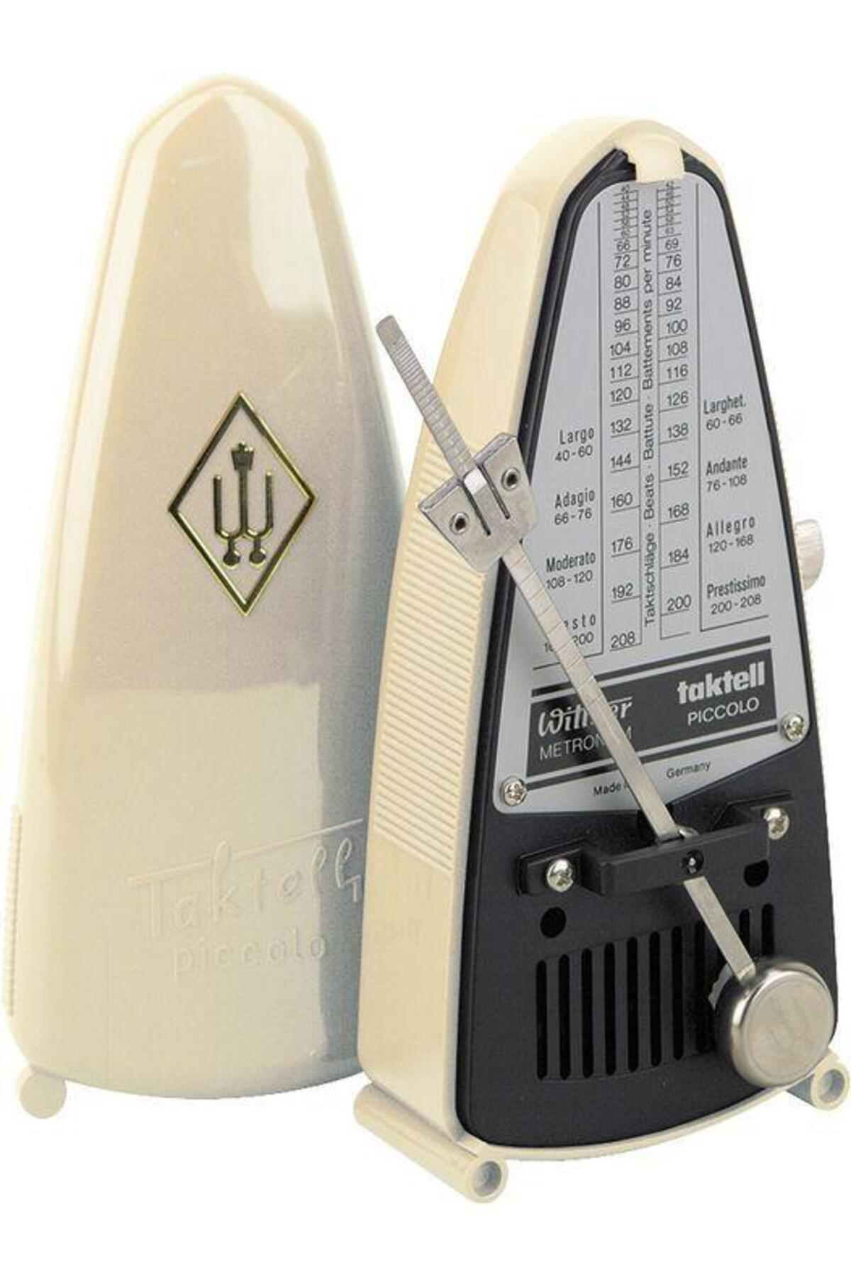 Wittner Wp832 Metronom Taktell Piccolo Fildişi