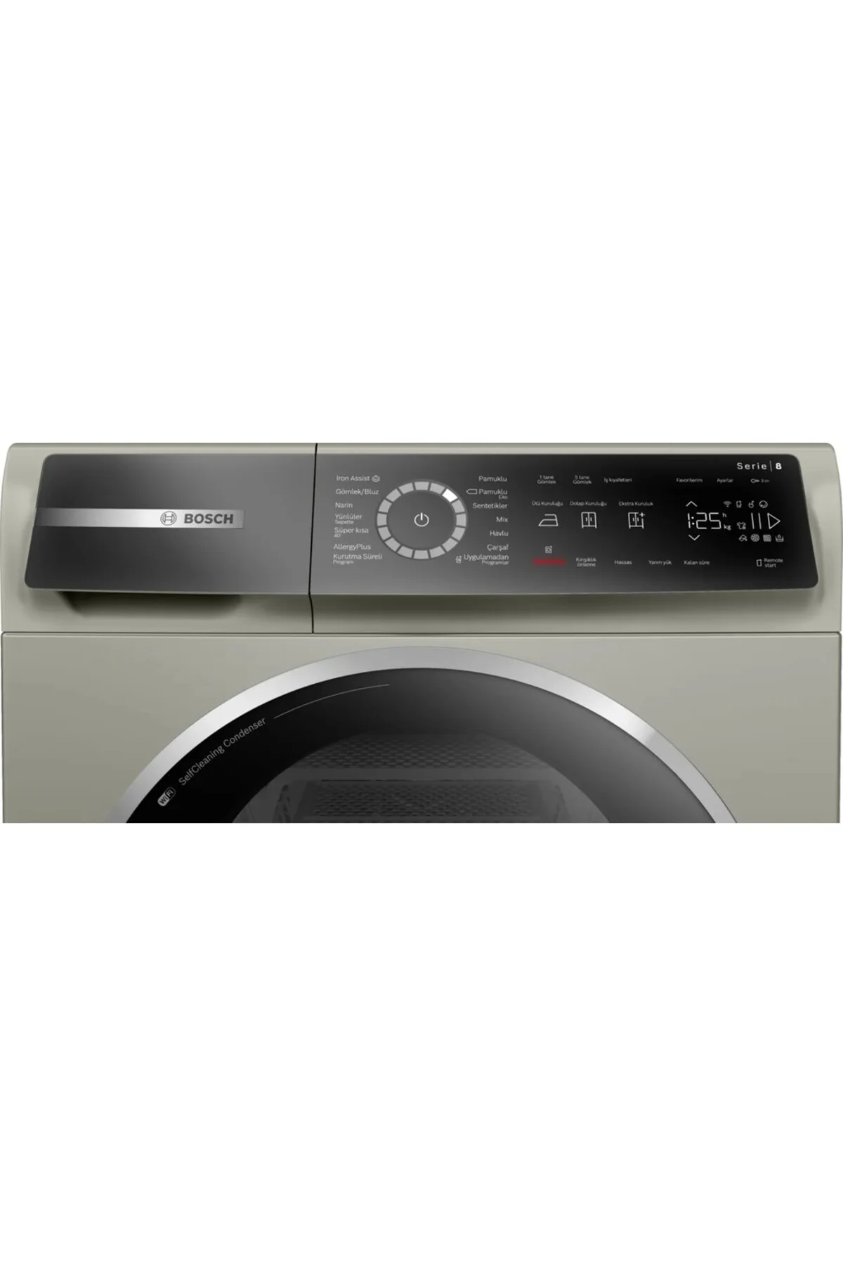 WQB245AXTR Serie 8 Isı Pompalı 9 kg Gümüş Kurutma Makinesi WQB245AXTR Serie 8 Isı Pompalı 9 kg Gümüş Kurutma Makinesi - Görsel 5