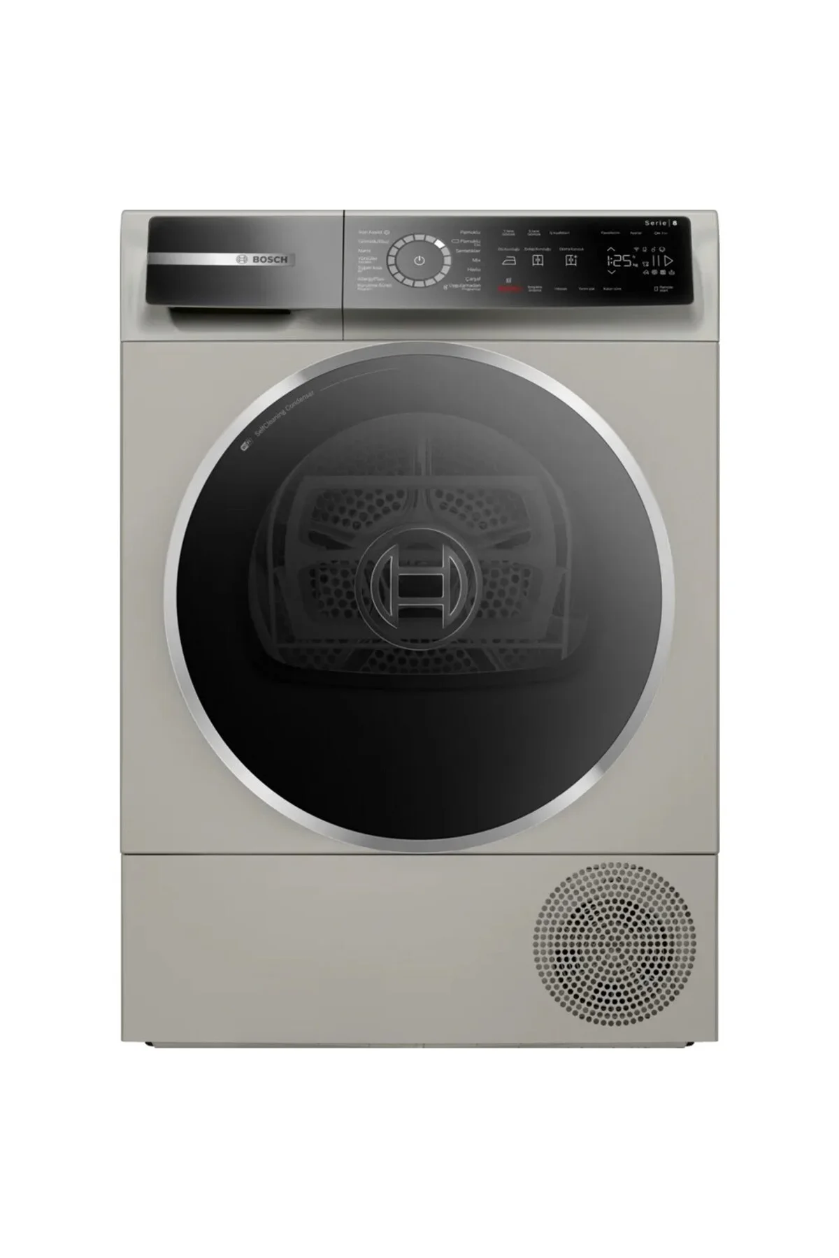 WQB245AXTR Serie 8 Isı Pompalı 9 kg Gümüş Kurutma Makinesi WQB245AXTR Serie 8 Isı Pompalı 9 kg Gümüş Kurutma Makinesi