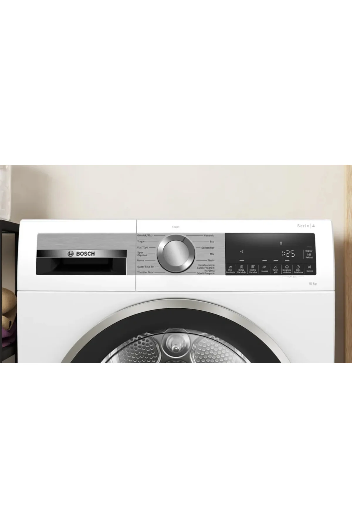 WQG25201TR Serie 4 10 Kg Beyaz Kurutma Makinesi