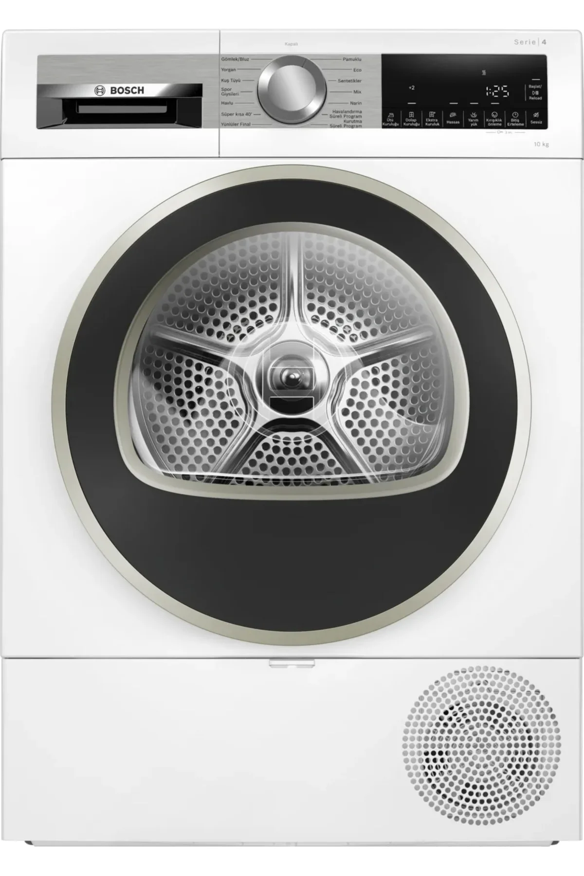 WQG25201TR Serie 4 10 Kg Beyaz Kurutma Makinesi