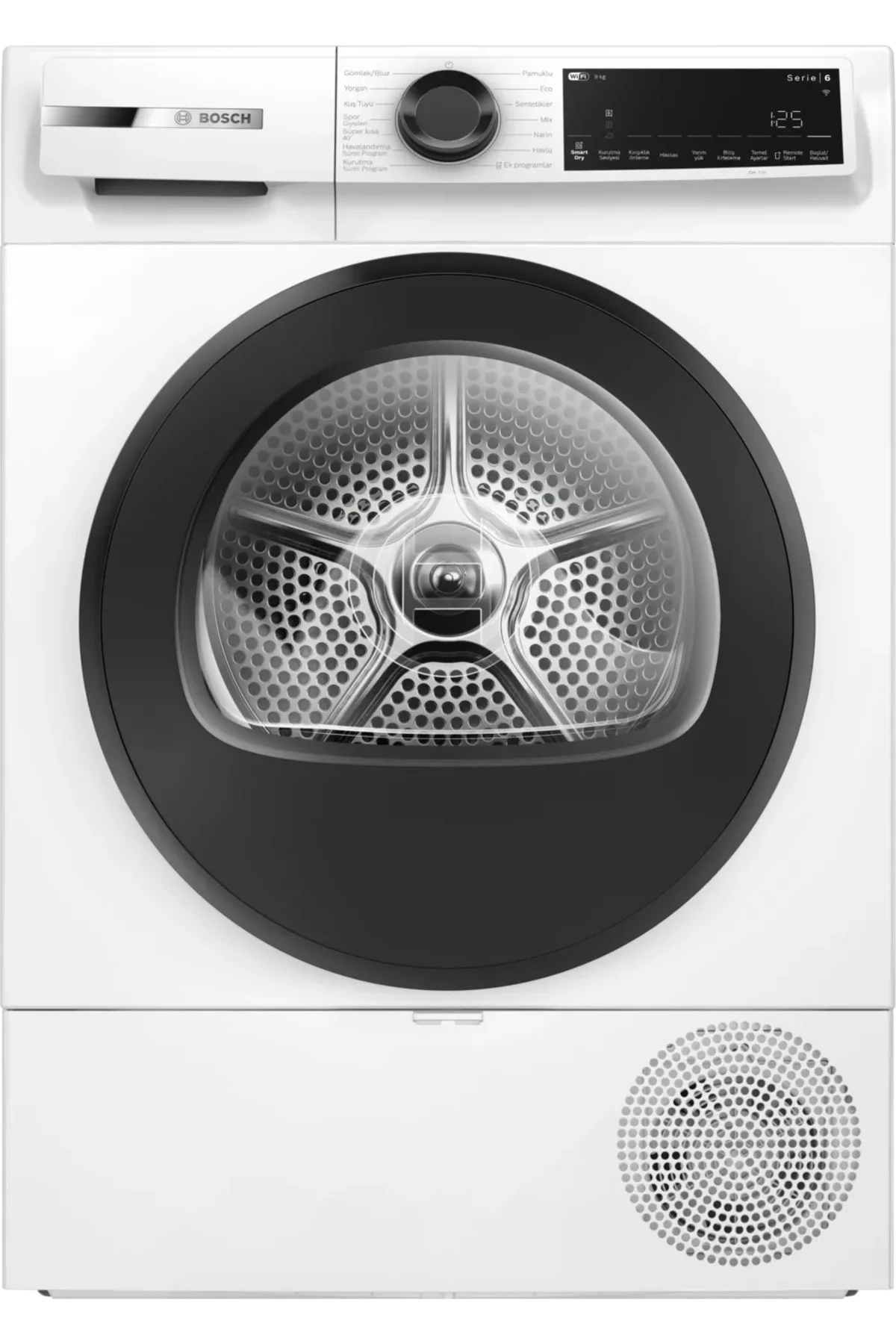 WQJ24200TR Serie 6 Isı Pompalı Kurutma Makinesi 9 kg