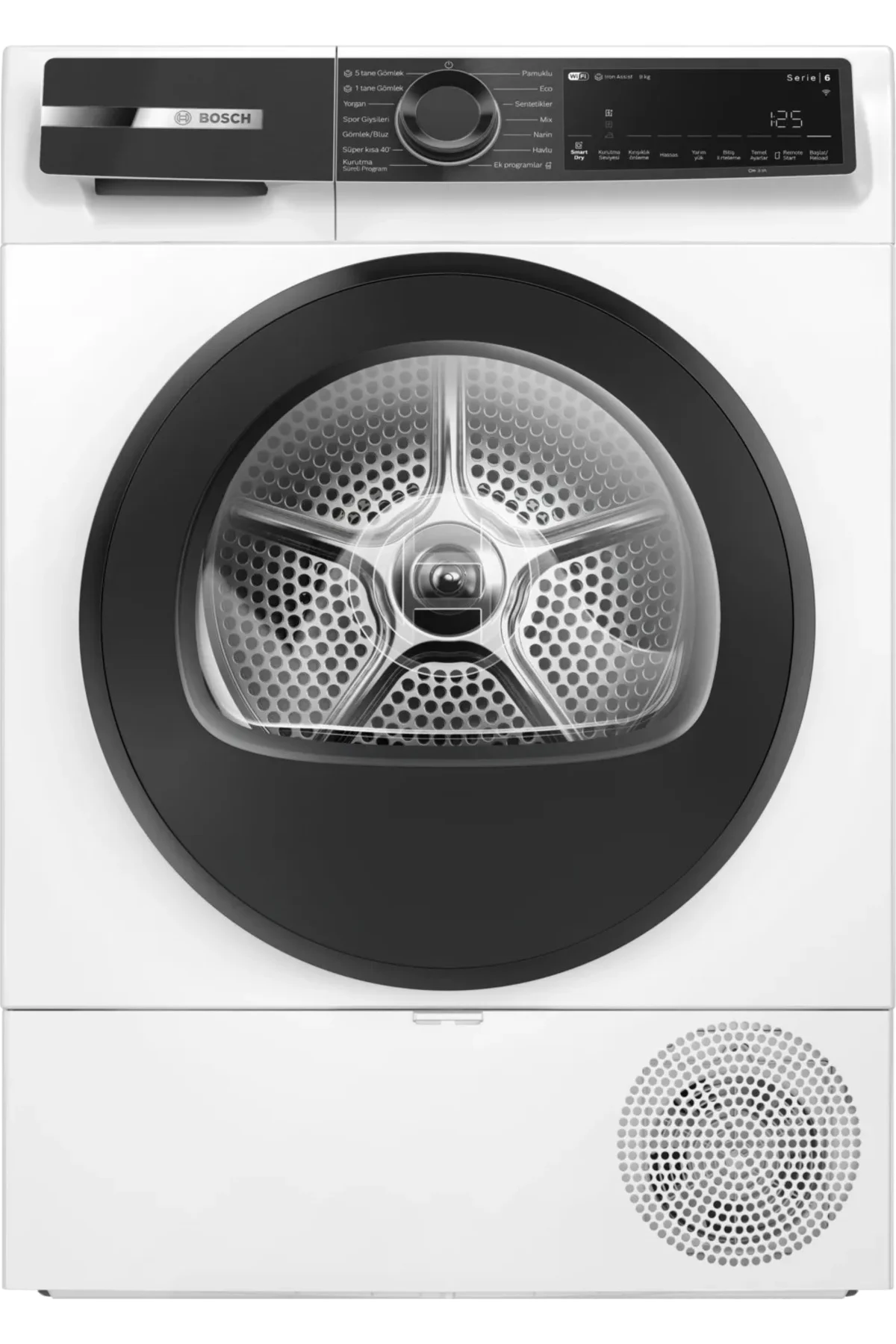 WQK242C0TR Serie 6 Isı Pompalı Kurutma Makinesi 9 kg