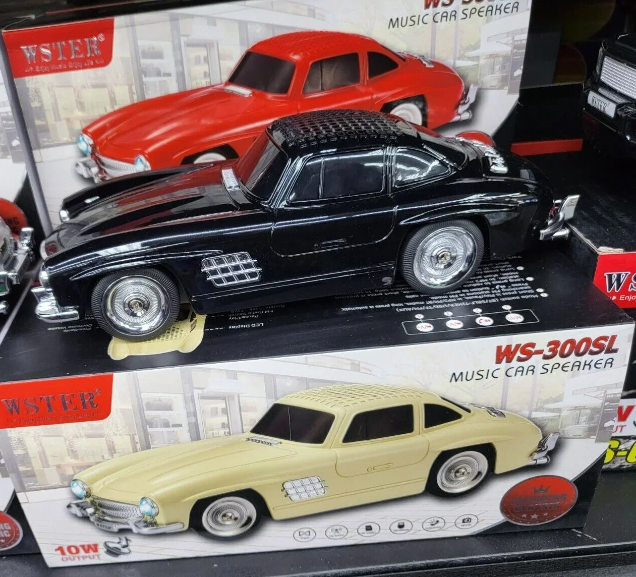 WS-300SL Klasik Benz Model 10W Bluetooth Hoparlör Fm Radyo USB WS-300SL Klasik Benz Model 10W Bluetooth Hoparlör Fm Radyo USB Fiyatı, Yorumları ve Özellikleri