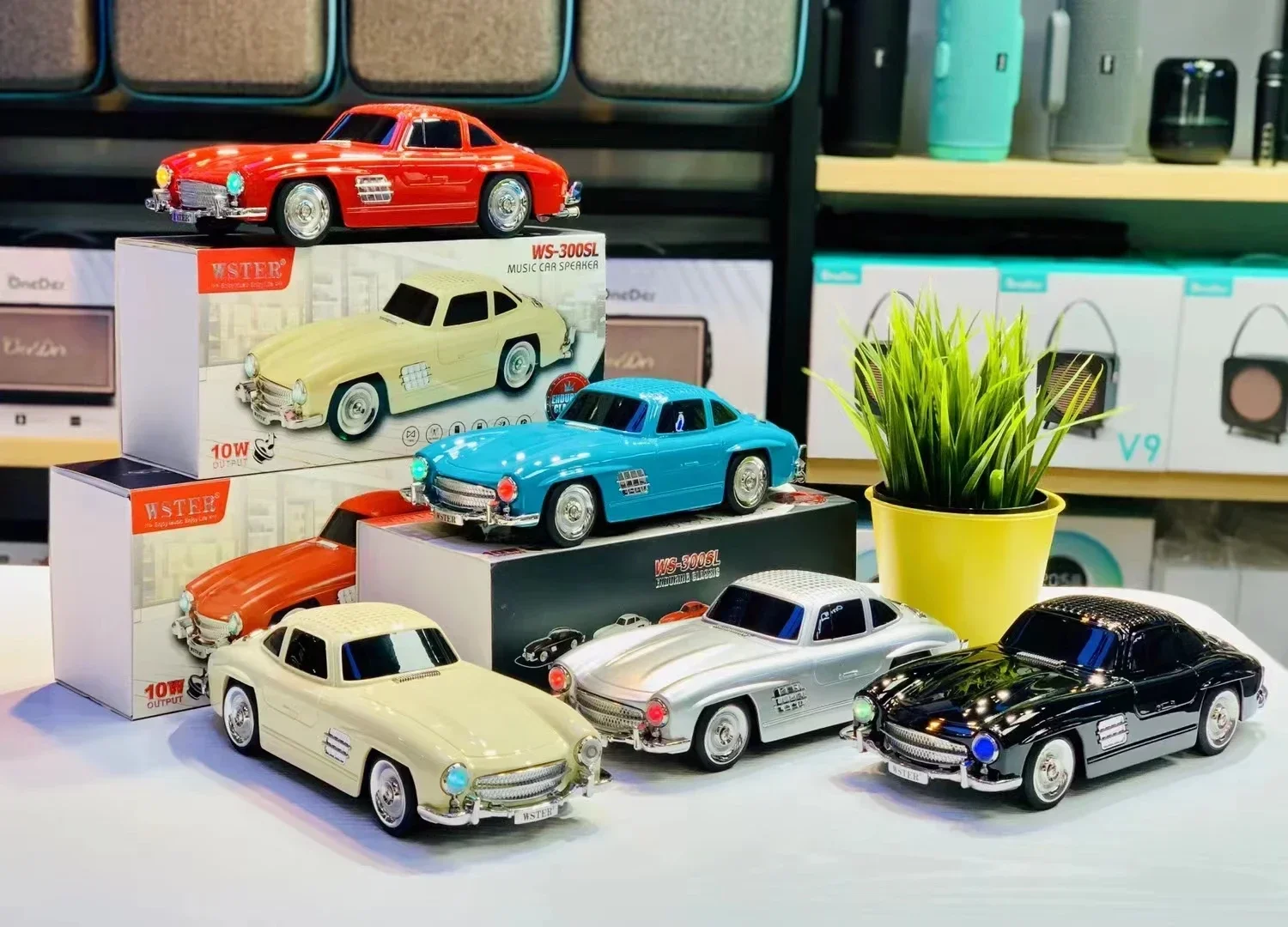 WS-300SL Klasik Benz Model 10W Bluetooth Hoparlör Fm Radyo USB WS-300SL Klasik Benz Model 10W Bluetooth Hoparlör Fm Radyo USB Fiyatı, Yorumları ve Özellikleri