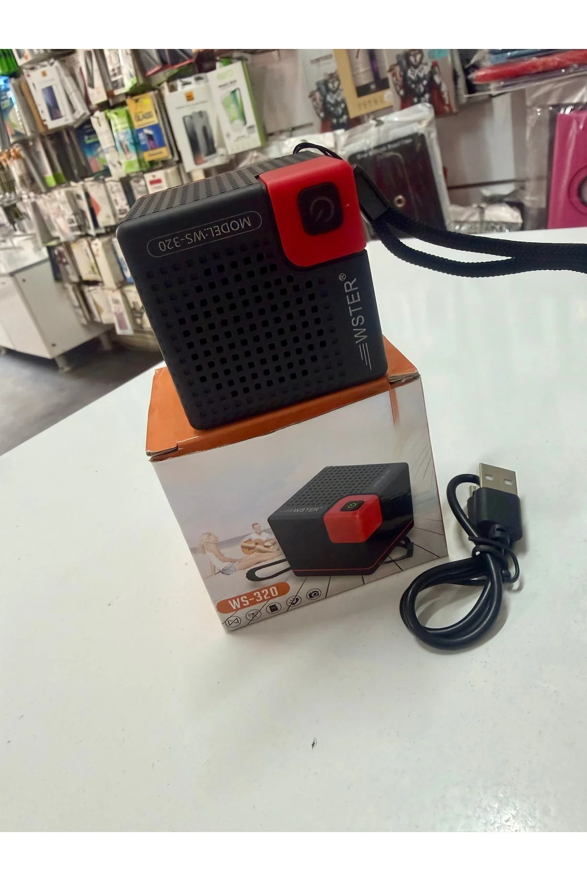 WS-320 Minibox Kablosuz Hoparlör - Speaker