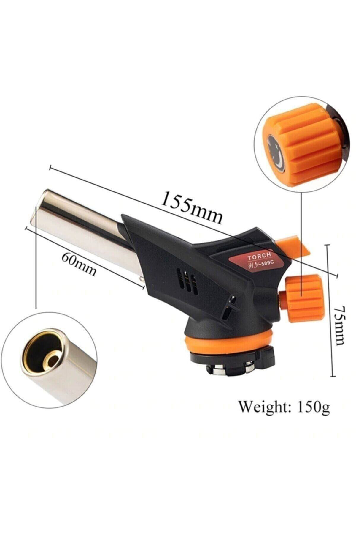 Ws-509c Bütan Gaz Torch Kamp Pürmüz Başlığı