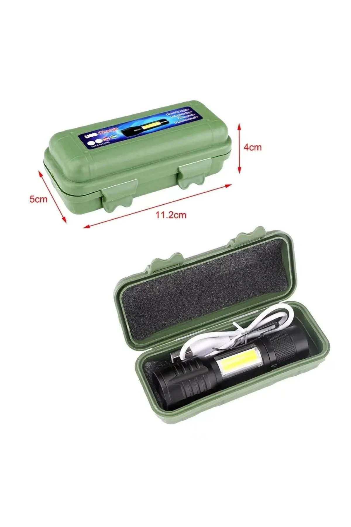 Ws-5454 Cob Led Usb Şarjlı Mini El Feneri Ws-5454 Cob Led Usb Şarjlı Mini El Feneri