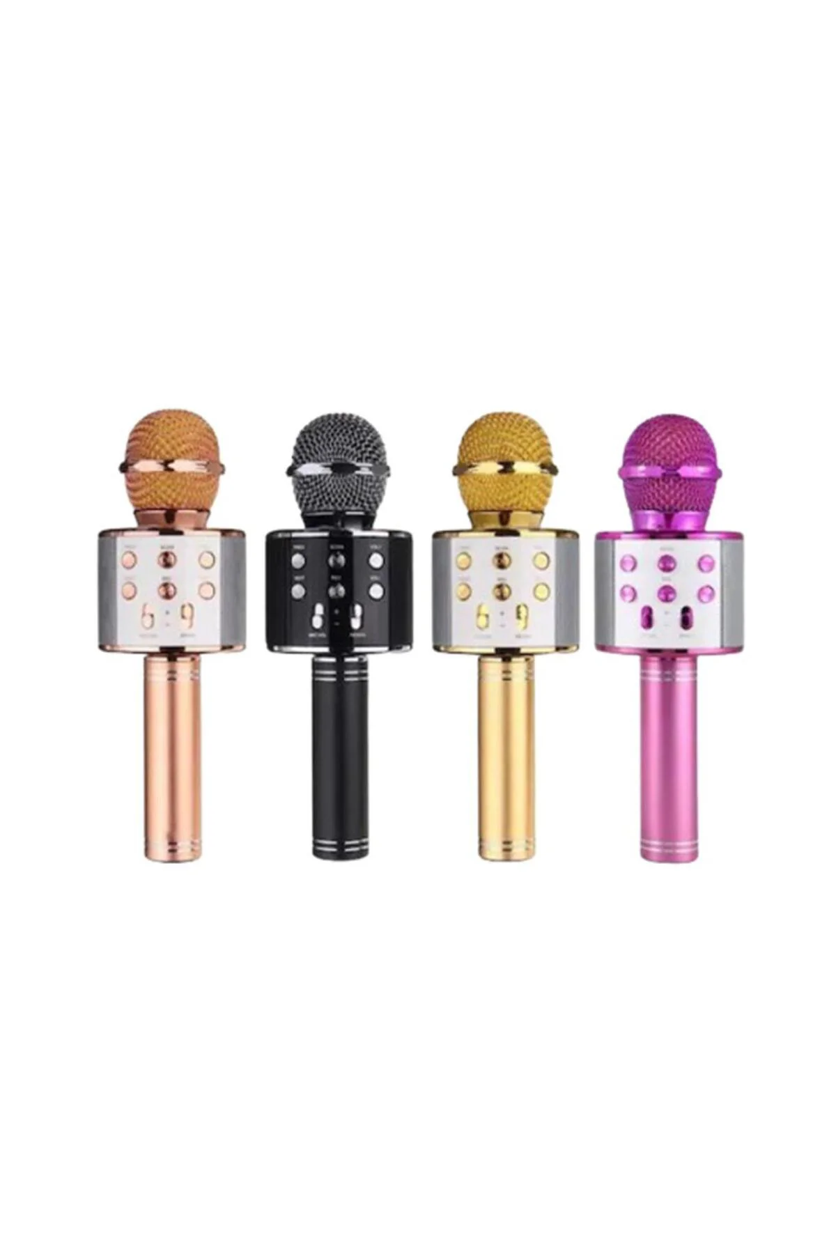 WS-858 Ses Değiştirmeli Karaoke Mikrofon