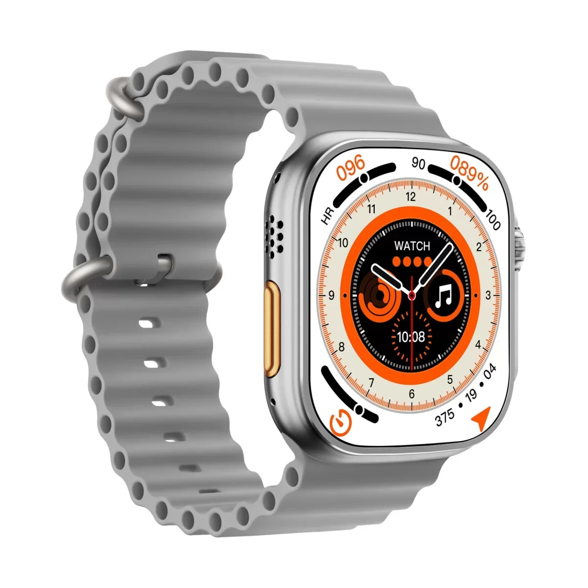 Ws28 Ultra 49mm Siri Tansiyon Ateş Nabız Ölçer Akıllı Saat ( Lisinya )