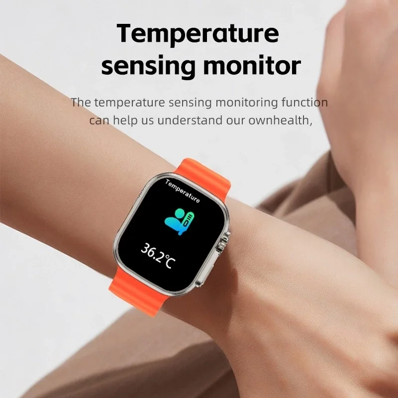 Ws28 Ultra 49mm Siri Tansiyon Ateş Nabız Ölçer Akıllı Saat Ws28 Ultra 49mm Siri Tansiyon Ateş Nabız Ölçer Akıllı Saat