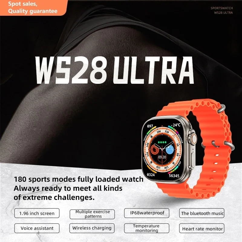 Ws28 Ultra Akıllı Saat | 49mm Geniş Ekran | Konuşma Özellikli | Su Geçirmez Akıllı Saat Ws28 Ultra Akıllı Saat | 49mm Geniş Ekran | Konuşma Özellikli | Su Geçirmez Akıllı Saat