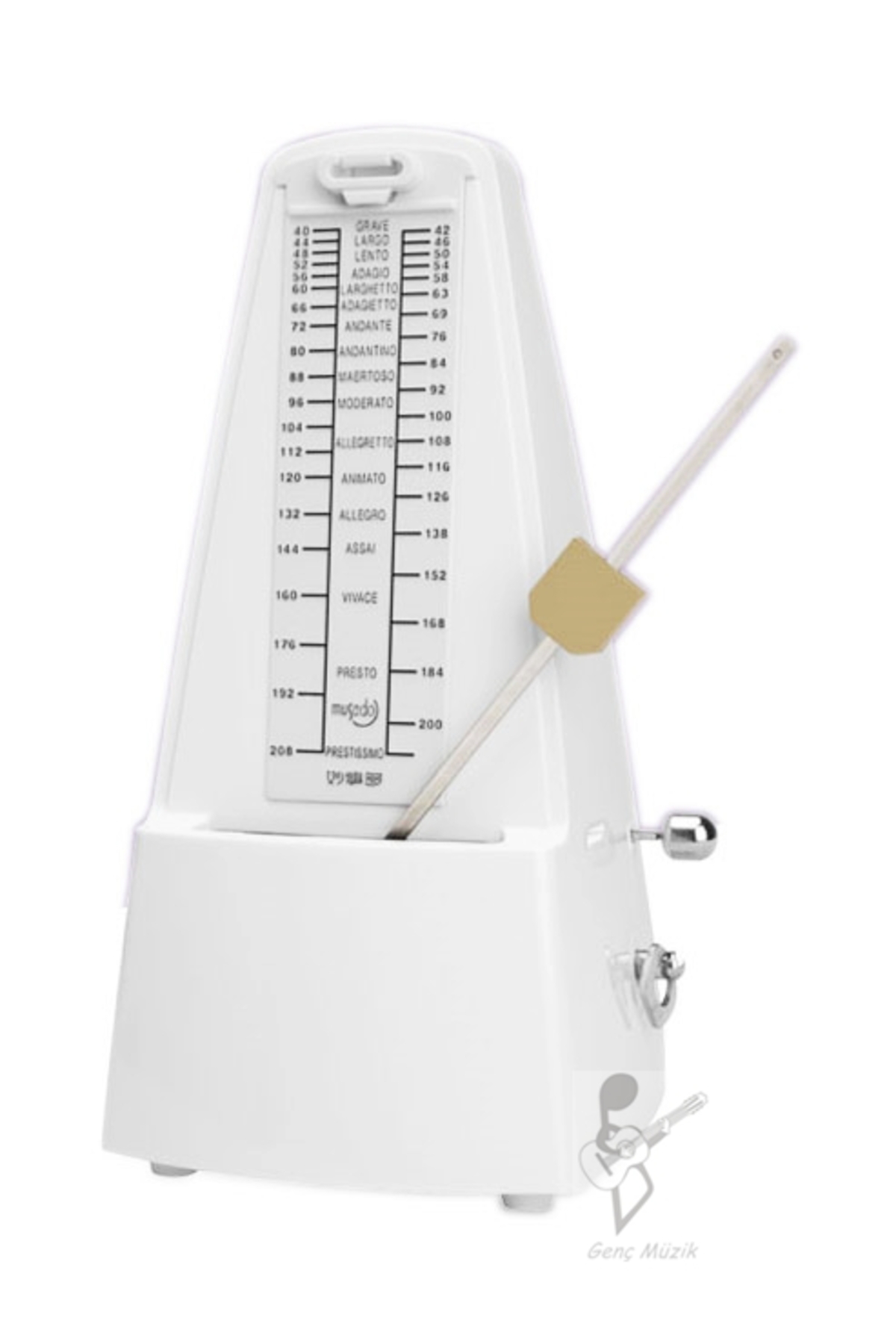 Cherub Wsm-305Wh Mekanik Metronom Beyaz