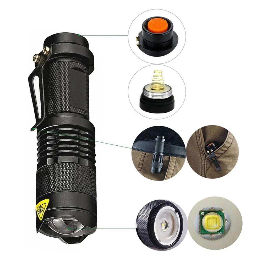 Wt-304 Mini Şarjlı El Feneri - Zoom LED, 200mt Menzil Fiyatı, Yorumları ve Özellikleri