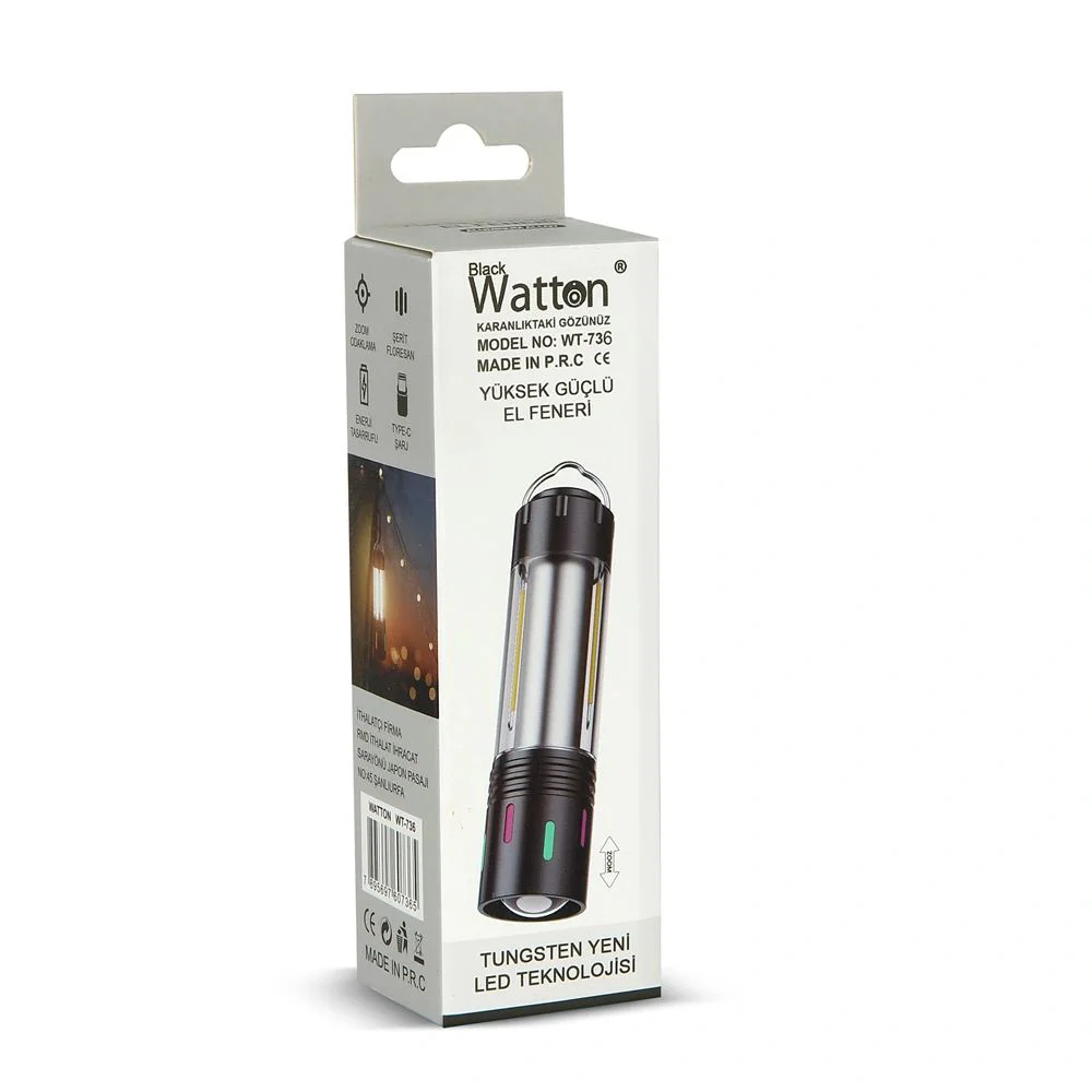 Wt-736 Şarjlı Kamp Lambası – 5 Modlu LED Ortam Aydınlatma Fiyatı, Yorumları ve Özellikleri