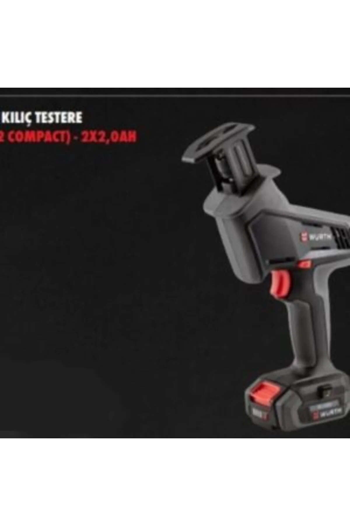 WÜRTH Akülü Kılıç Testere (AFS 12 CMPCT) 2x2,0Ah Master M-Cube - Güçlü ve Kompakt Kesim Makinesi WÜRTH Akülü Kılıç Testere (AFS 12 CMPCT) 2x2,0Ah Master M-Cube - Güçlü ve Kompakt Kesim Makinesi